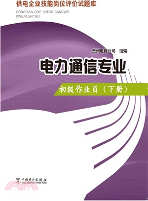 供電企業技能崗位評價試題庫：電力通信專業‧初級作業員(下冊)（簡體書）