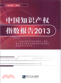 中國知識產權指數報告 2013（簡體書）