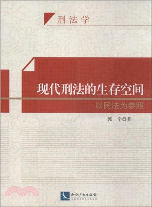 現代刑法的生存空間：以民法為參照（簡體書）