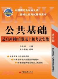 2013中國銀行業從業人員資格認證考試輔導用書：公共基礎最後衝刺8套題及上機考試實戰(附光碟)（簡體書）