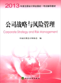 2013 公司戰略與風險管理（簡體書）
