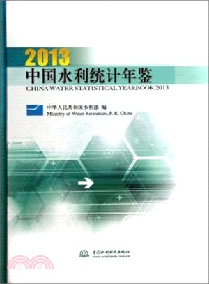 中國水利統計年鑒2013（簡體書）