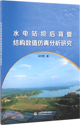 水電站壩後背管結構數值模擬分析研究（簡體書）