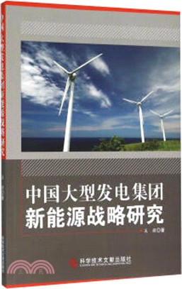 中國大型發電集團新能源戰略研究（簡體書）
