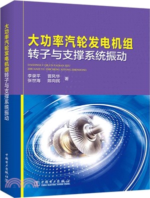 大功率汽輪發電機組轉子與支撐系統振動（簡體書）