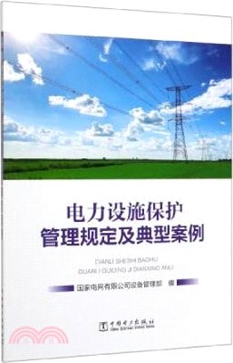電力設施保護管理規定及典型案例（簡體書）