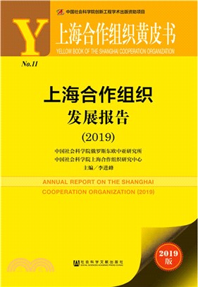上海合作組織發展報告2019（簡體書）