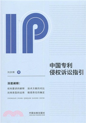 中國專利侵權訴訟指引（簡體書）