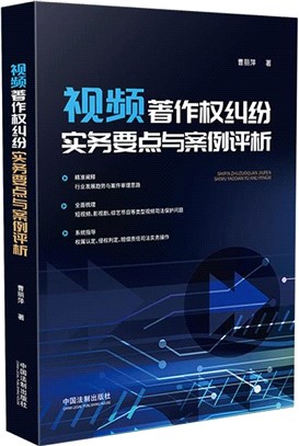 視頻著作權糾紛實務要點與案例評析（簡體書）