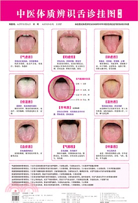 中醫體質辨識舌診掛圖(第2版)（簡體書）