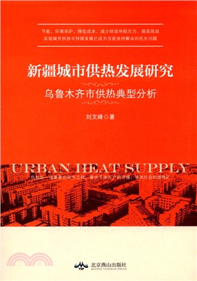 新疆城市供熱發展研究：烏魯木齊市供熱典型分析（簡體書）