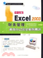 中文版 Excel 2003財務管理高效辦公完全案例精講（簡體書）