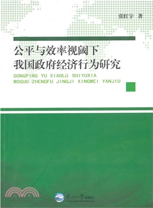 公平與效率視閾下我國政府經濟行為研究（簡體書）