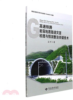 高速鐵路岩溶地質隧道災害機理與預測整治關鍵技術（簡體書）