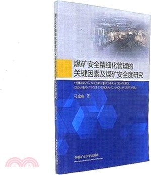 煤礦安全精細化管理的關鍵因素及煤礦安全度研究（簡體書）