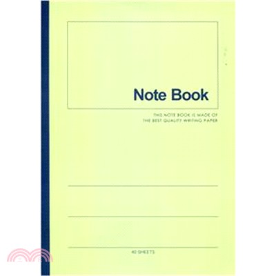 Note Book 橫線筆記 A4