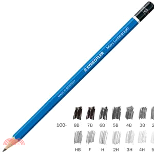 施德樓 100頂級藍桿繪圖鉛筆 6B