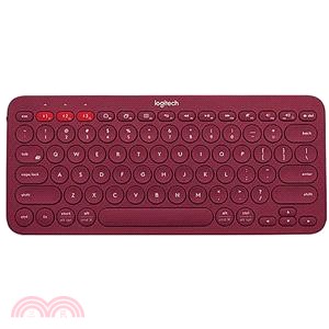 羅技 K380 跨平台藍牙鍵盤-紅