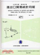 中華民國進出口貿易統計月報98年4月471期