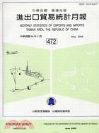 中華民國進出口貿易統計月報98年5月472期