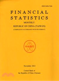 Financial Statistics Monthly Republic of China(Taiwan) 2012/12