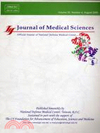Journal of Medical Sciences Volume 29,Number 4 August 2009醫學研究雜誌