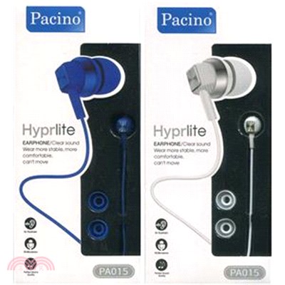 【PACINO】PA15 入耳式MP3耳麥