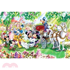 Mickey Mouse&Friends 花園婚禮拼圖1000片