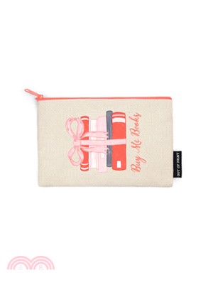 Buy Me A Book Stack Pouch