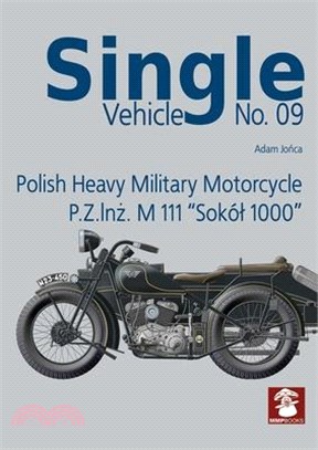 Polish Heavy Military Motorcycle P.Z.InŻ. M 111 Sokól 1000