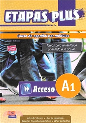 Etapas Plus Acceso A1：Student Book + Exercises + CD