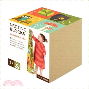 【美國Petit-Collage】疊疊樂方塊盒-童話森林