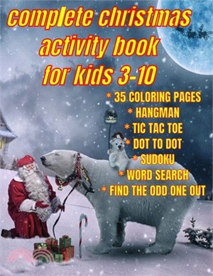 Complete Christmas Activity Book for Kids: Fun, Creativity and Sociability