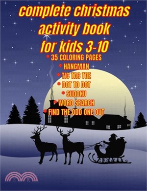 Complete Christmas Activity Book for Kids: Fun, Creativity and Sociability