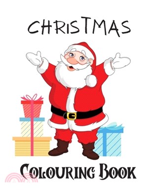 Christmas colouring book for boys and girls: santa, snowmen, reindeer, tree, this is the perfect gift for kids and children ages 4-8 and 6-12. 40 sepa