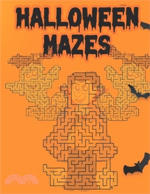 Halloween Mazes: Unique Simple Fun & Scary Activity Maze Book Guessing Game Problem Solving Puzzle Color Spooky Images Like Creepy Frig