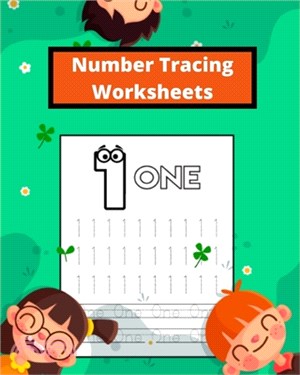 Number Tracing Worksheets: Number Tracing Book for Preschoolers and Kids Ages 3-5, Number Writing Practice Book, Number Tracing Book