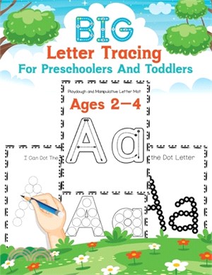 Big Letter Tracing For Preschoolers and Toddlers Ages 2-4: Homeschool Preschool Learning Activities, Alphabet Book Plus Numbers book (Big ABC Books)