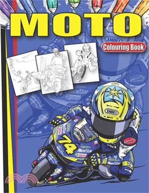 Moto colouring book: high quality moto coloring pages for kids and teens