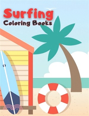 Surfing Coloring Book: Colouring Books for Children and Adults