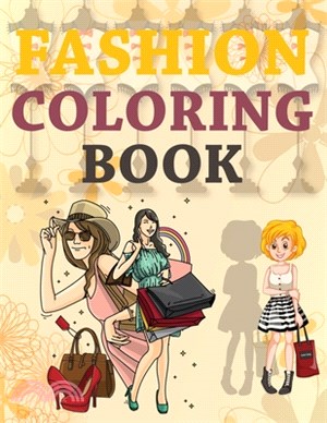 Fashion Coloring Book: Adult Coloring Book Vintage Series