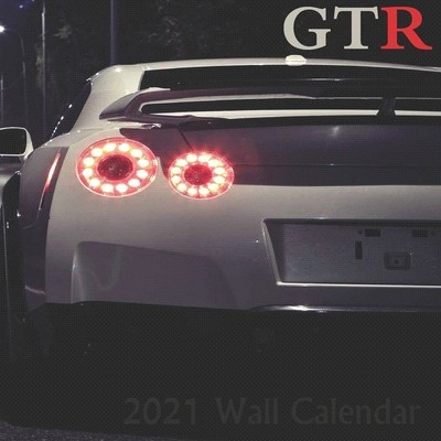 GTR 2021 wall calendar: GTR 2021 wall calendar 8,5"x8,5" finish glossy