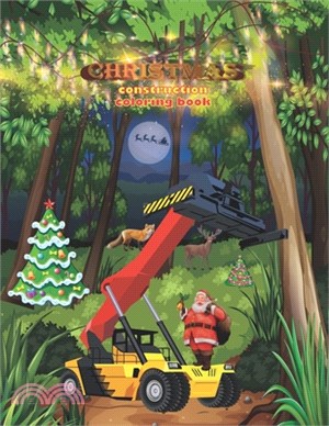 Christmas Construction Coloring Books: Construction Site Mission Demolition/Goodnight Goodnight Construction Site/gocart/Artificial Christmas Tree Col