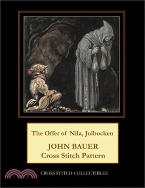 The Offer of Nila, Julbocken: John Bauer Cross Stitch Pattern