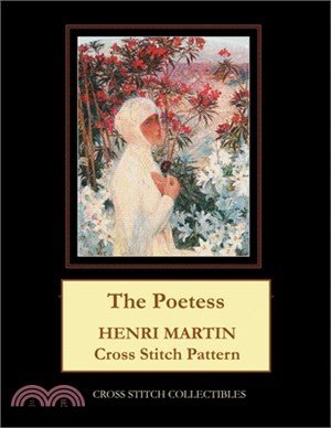 The Poetess: Henri Martin Cross Stitch Pattern