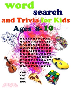 Word Search and Trivia for Kids Ages 8-10: Fun And Educational Word Search Puzzles with Theme and Fun Facts for Kids Ages 8-10