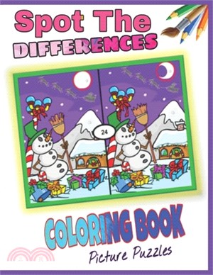 Spot the Differences Coloring Book: This Fun-filled Book Is Sure To Keep The Whole Family Entertained For Hours! Nice Gift (For Kids Of All Ages)
