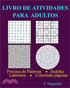 Livro de Atividades Para Adultos