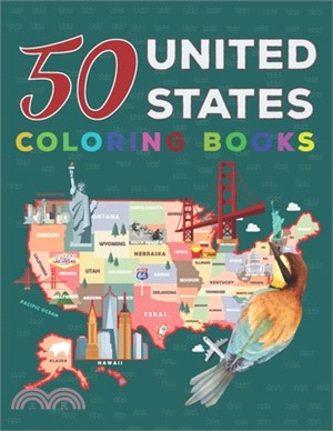 50 United States Coloring Book: Fabulous Facts About the 50 States Coloring Book - Activity and Fact Book