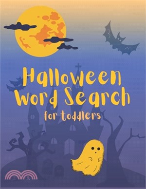 Halloween Word Search For Toddlers: My First Search and Find Workbook for Kids Word Puzzles Learn Vocabulary and Improve Reading Skills